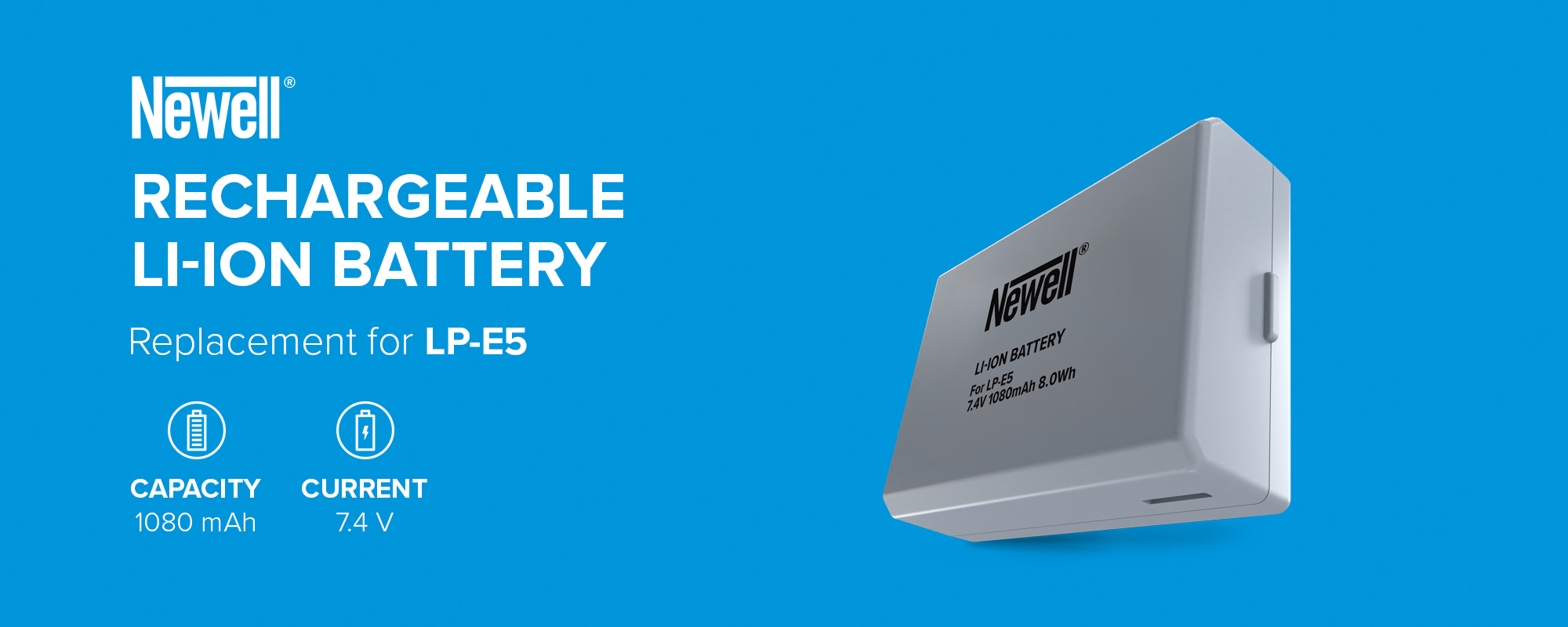 Akumulator Newell zamiennik LP-E5 do Canon